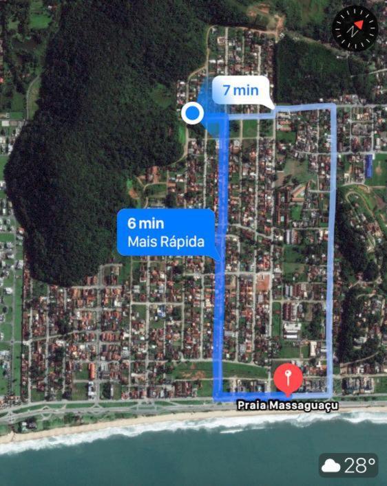 Casa Na Praia Massaguacu - Caraguatatuba Buitenkant foto